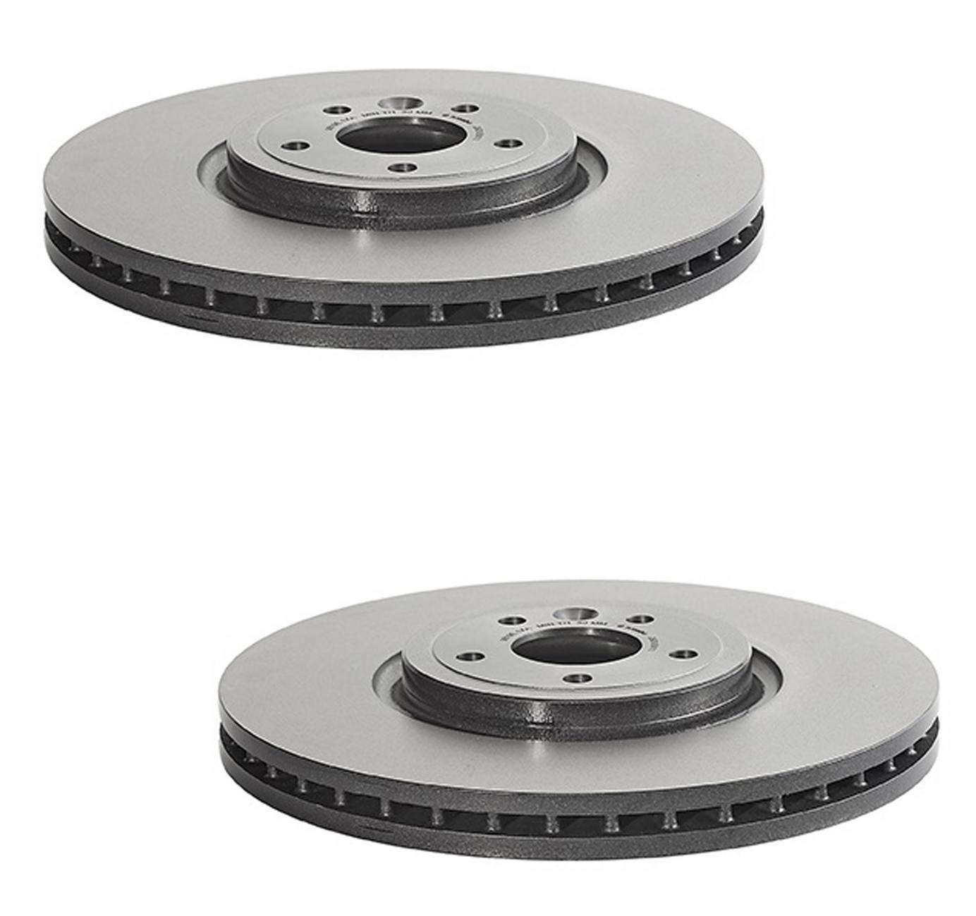 Jaguar Brembo Brakes Kit Pads & Rotors Front and Rear (350mm/325mm